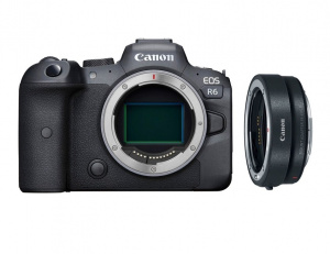 Фотоаппарат Canon EOS R6 Body + адаптер крепления EF-EOS R - фото