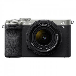 Беззеркальный фотоаппарат Sony Alpha a7C II Kit 28-60mm (серебристый) - фото