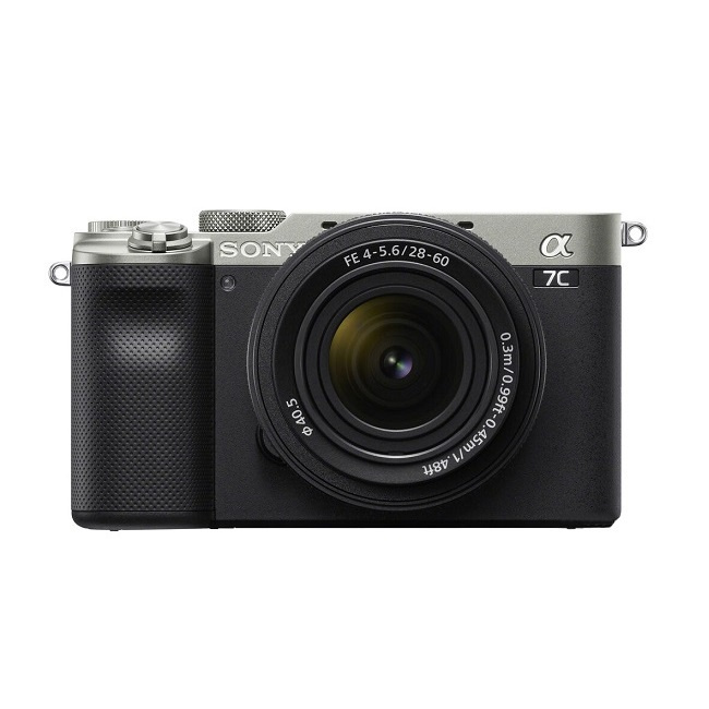 Беззеркальный фотоаппарат Sony Alpha a7C Kit 28-60mm (серебристый) - фото