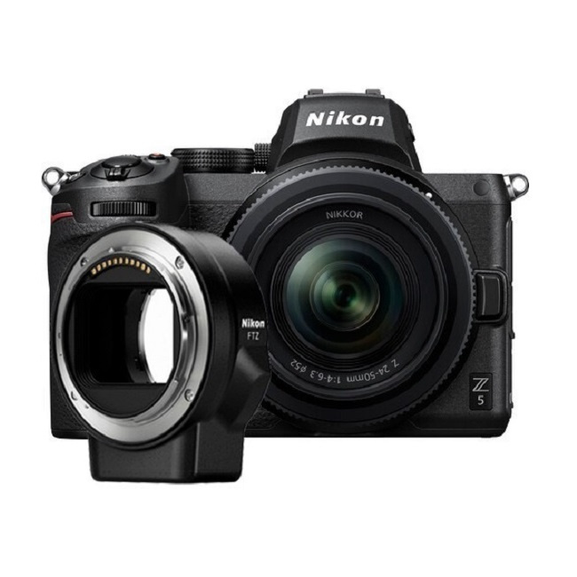 Беззеркальный фотоаппарат Nikon Z5 Kit 24-50mm f/4-6.3 + переходник FTZ Mount Adapter - фото8