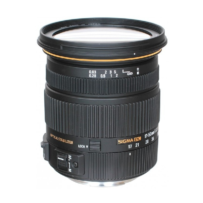 Объектив Sigma AF 17-50mm f/2.8 EX DC OS HSM Nikon F. Для NIKON. - фото2