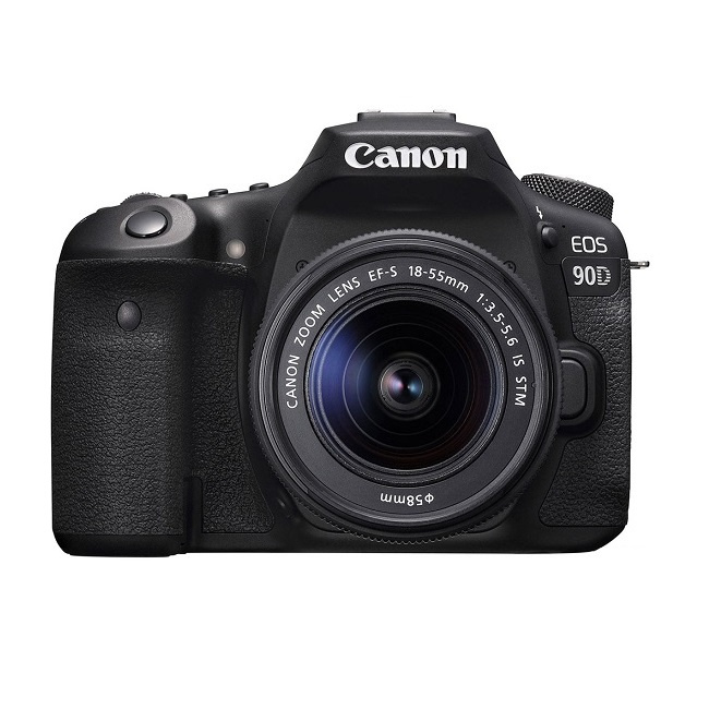 Зеркальный фотоаппарат Canon EOS 90D KIT 18-55 IS STM. - фото
