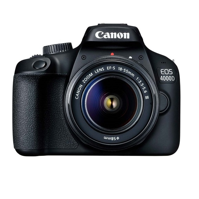 Зеркальный фотоаппарат Canon EOS 4000D KIT 18-55mm IS II. - фото