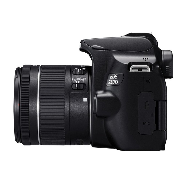 Зеркальный фотоаппарат Canon EOS 250D KIT 18-55 IS STM Цвет: Черный - фото4