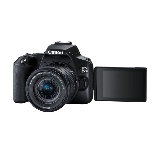 Зеркальный фотоаппарат Canon EOS 250D KIT 18-55 IS STM Цвет: Черный - фото6