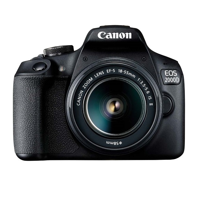 Зеркальный фотоаппарат Canon EOS 2000D KIT 18-55mm IS II. - фото