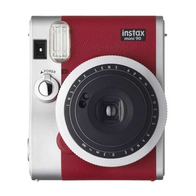 Фотоаппарат FujiFilm Instax Mini 90 NEO CLASSIC. Цвет: Красный. - фото