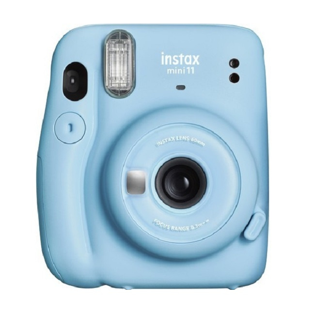 Фотоаппарат FujiFilm INSTAX mini 11. Цвет: Голубой - фото