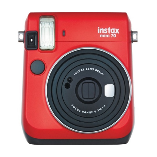 Фотоаппарат FujiFilm INSTAX mini 70. Цвет: Красный. - фото