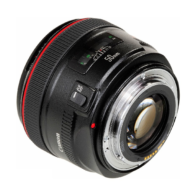 Объектив Canon EF 50mm f/1.2L USM. - фото3