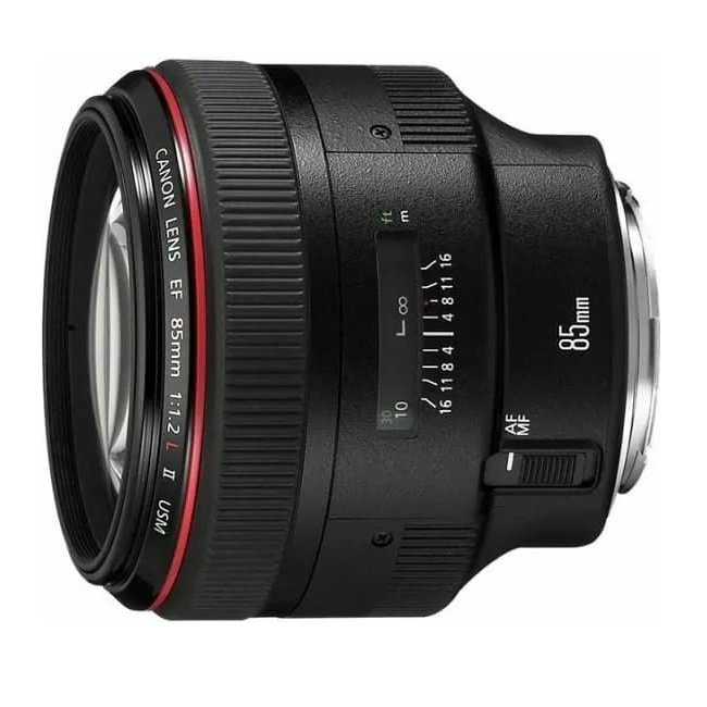 Объектив Canon EF 85 f/1.2L II USM. - фото