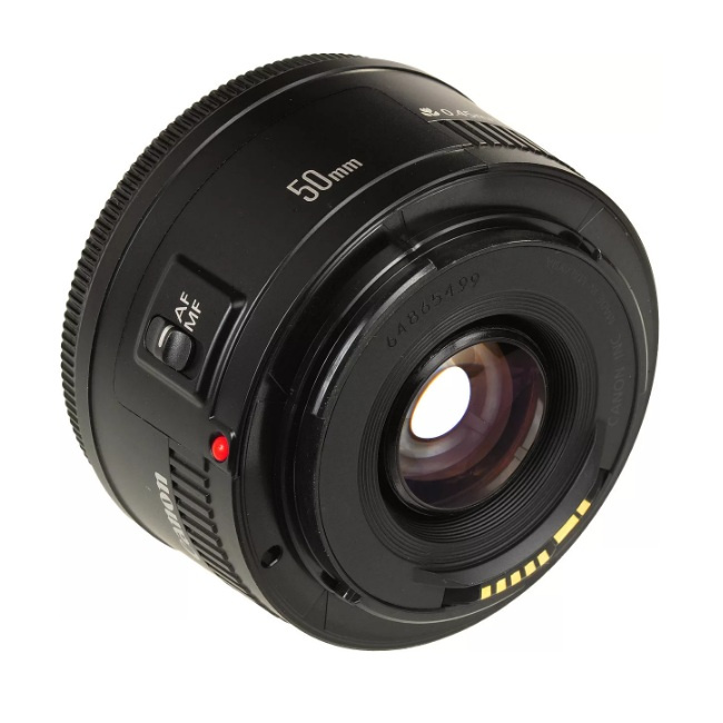 Объектив Canon EF 50mm f/1.8 II. - фото3