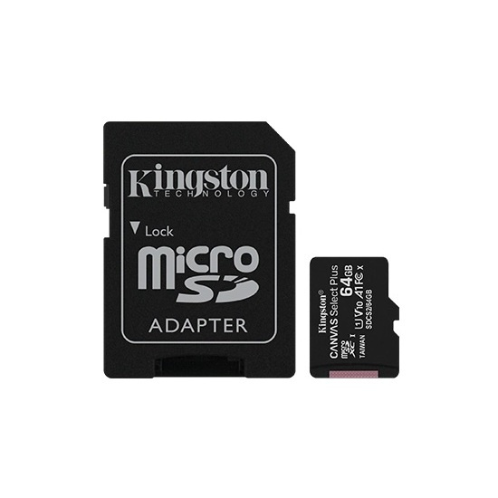 Карта памяти Kingston microSDXC 64Gb - фото