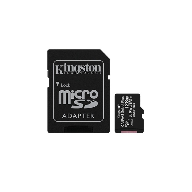 Карта памяти Kingston microSDXC 128Gb - фото