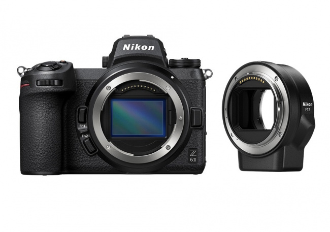 Беззеркальный фотоаппарат Nikon Z6 II Body + переходник FTZ Mount Adapter - фото