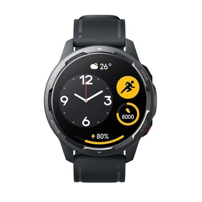 Часы Xiaomi Watch S1 Active Черный (международная версия) M2112W1 - фото2