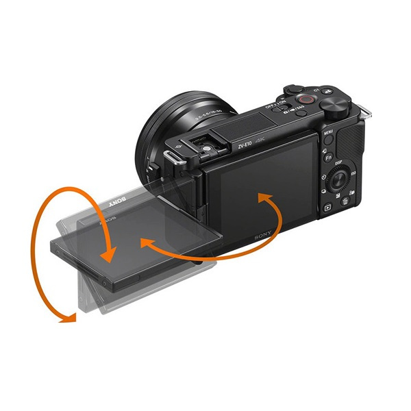 Цифровой фотоаппарат Sony ZV-E10 16-50mm Цвет: Черный - фото9