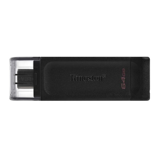 USB-флэш накопитель Kingston DataTraveler 70 64GB (DT70/64GB)  Type-C - фото