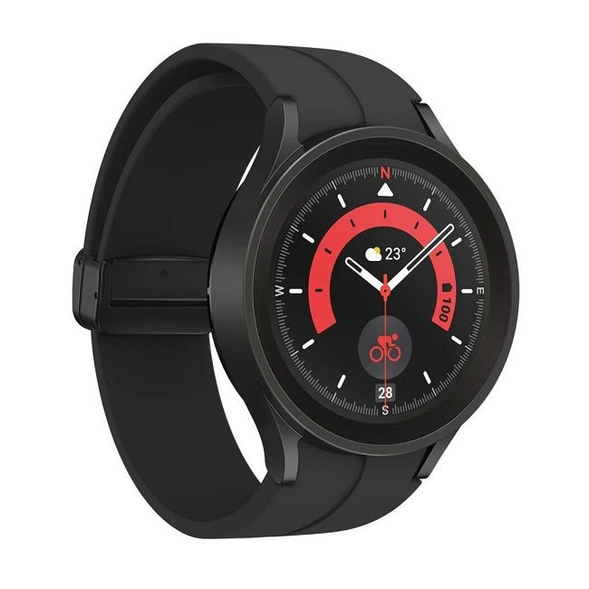 Смарт-часы Samsung Galaxy Watch 5 Pro 45 мм LTE (черный титан) - фото3