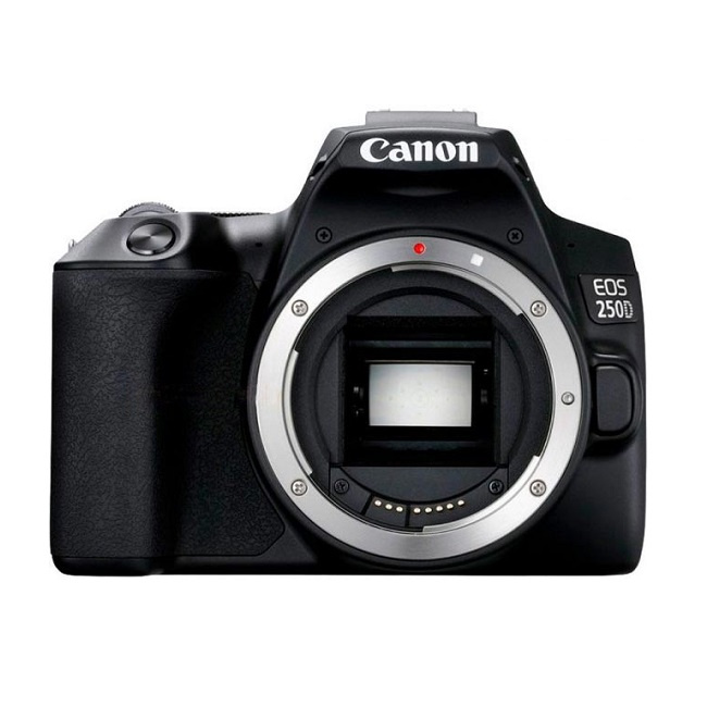 Зеркальный фотоаппарат Canon EOS 250D Body Цвет: Черный - фото