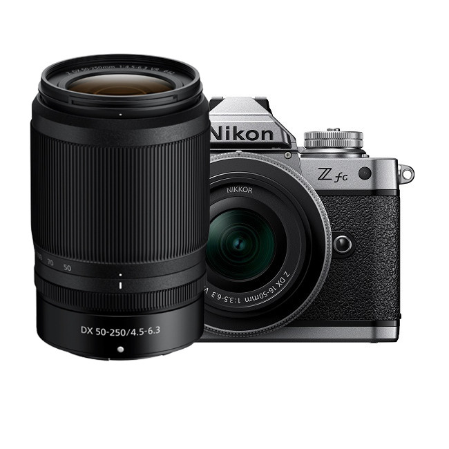 Беззеркальный фотоаппарат Nikon Z fc Double Kit 16-50mm + 50-250mm - фото