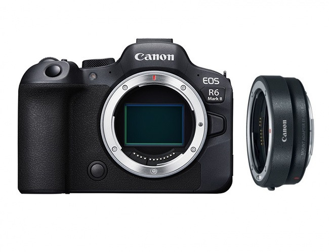 Беззеркальный фотоаппарат Canon EOS R6 Mark II Body + адаптер крепления EF-EOS R - фото