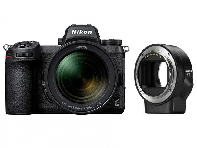 Беззеркальный фотоаппарат Nikon Z6 II Kit 24-200mm f/4-6.3 VR + переходник FTZ II Mount Adapter - фото