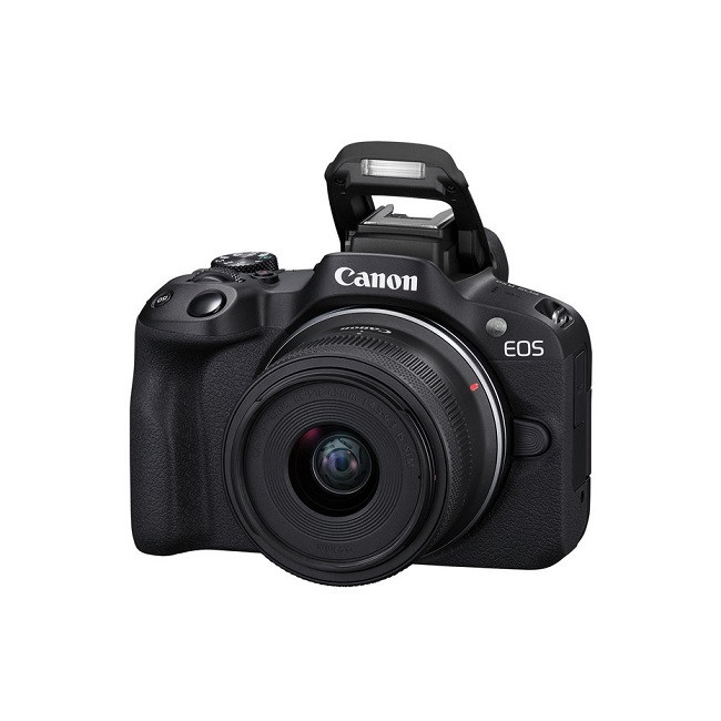 Беззеркальный фотоаппарат Canon EOS R50 RF-S 18-45mm F4.5-6.3 IS STM. Черный - фото3