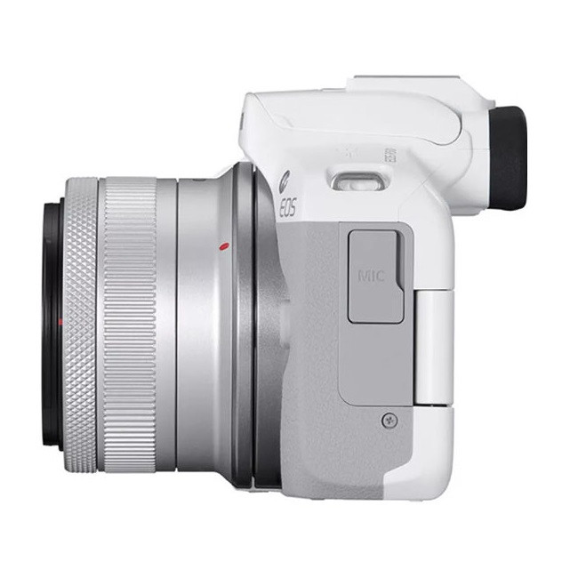 Беззеркальный фотоаппарат Canon EOS R50 RF-S 18-45mm F4.5-6.3 IS STM. Белый - фото6
