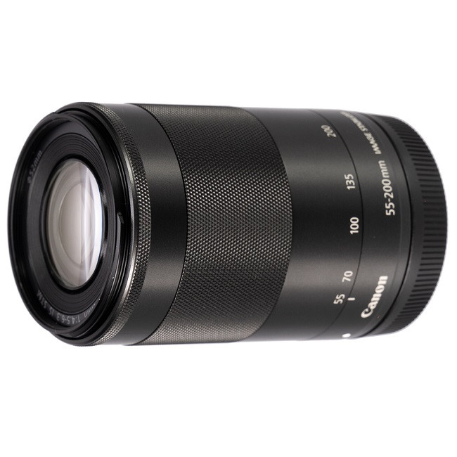Объектив Canon EF-M 55-200mm f/4.5-6.3 IS STM Цвет: черный - фото
