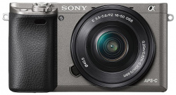 Цифровой фотоаппарат Sony a6000 Kit 16-50mm (ILCE-6000L) 16-50mm. Цвет: Серый. - фото