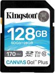 Карта памяти Kingston Canvas Go! Plus SDXC 128GB (SDG3/128GB) - фото