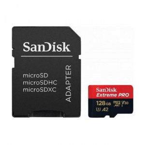 Карта памяти Sandisk Extreme PRO microSDHC 128Gb - фото
