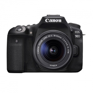Зеркальный фотоаппарат Canon EOS 90D KIT 18-55 IS STM. - фото