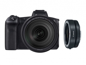 Беззеркальный фотоаппарат Canon EOS R Kit 24-105mm f/4L + адаптер крепления EF-EOS R - фото
