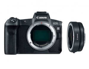 Беззеркальный фотоаппарат Canon EOS R Kit адаптер крепления EF-EOS R - фото