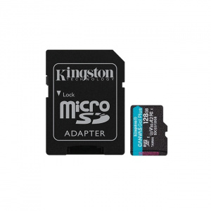 Карта памяти Kingston Canvas Go Plus microSDXC 128Gb (SDCG3/128GB) - фото