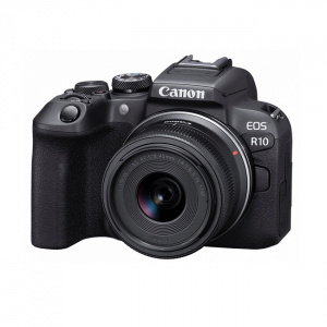 Беззеркальный фотоаппарат Canon EOS R10 RF-S 18-45mm F4.5-6.3 IS STM - фото2