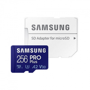 Карта памяти Samsung PRO Plus microSDXC 256GB (с адаптером) - фото