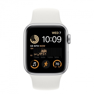 Умные часы Apple Watch SE 2 40mm серебристый/белый спортивный (MNJV3) - фото2