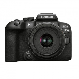 Беззеркальный фотоаппарат Canon EOS R10 RF-S 18-45mm F4.5-6.3 IS STM - фото