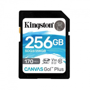 Карта памяти Kingston SDXC 256Gb Class 10 (SDG3/256GB) - фото