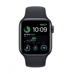 Умные часы Apple Watch SE 2 44mm (темная ночь/темная ночь спортивный) (MNK03) - фото2