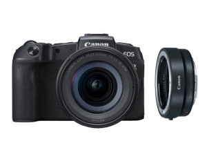Беззеркальный фотоаппарат Canon EOS RP Kit RF 24-105mm f/4-7.1 IS STM + адаптер крепления EF-EOS R - фото