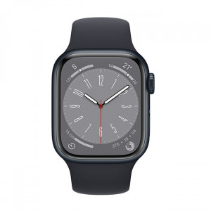 Умные часы Apple Watch Series 8 41 мм полуночный/полуночный спортивный (MNU83) (MNU73) - фото2