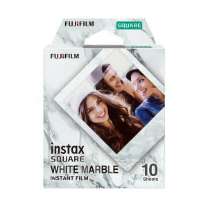 Кассеты Fujifilm Instax Square White Marble x10 - фото