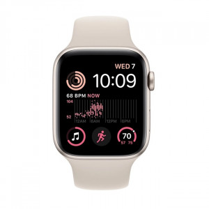 Умные часы Apple Watch SE 2 44mm (звездный свет/звездный свет спортивный) (MNJX3) - фото2