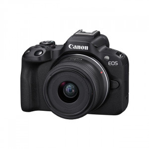 Беззеркальный фотоаппарат Canon EOS R50 RF-S 18-45mm F4.5-6.3 IS STM. Черный - фото2