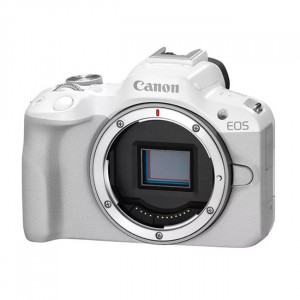 Беззеркальный фотоаппарат Canon EOS R50 Body. Белый - фото2