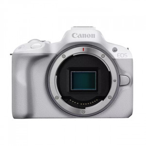 Беззеркальный фотоаппарат Canon EOS R50 Body. Белый - фото